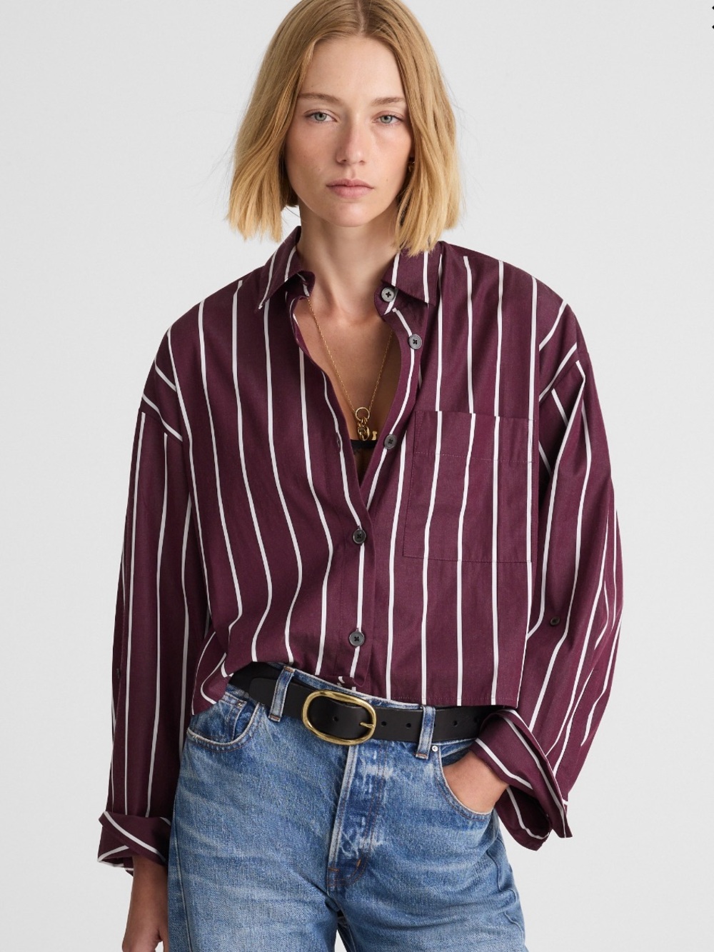 Madewell Straight Hem Button-Down Shirt
